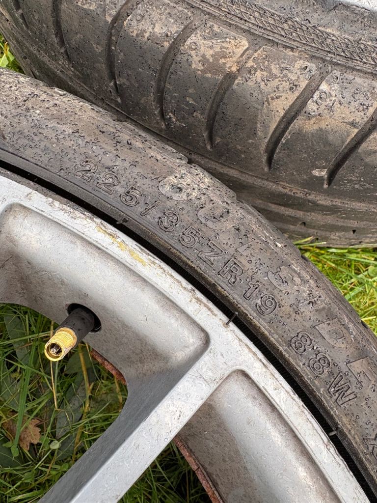 19” WHEELS with Tyres TURBINE AMG MERCEDES BENZ W204 Style 5x112