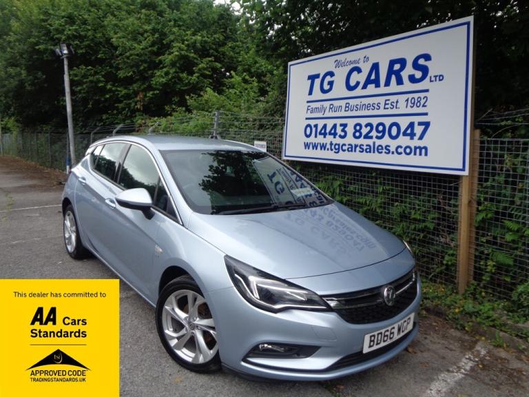 2016 Vauxhall Astra SRI Hatchback Petrol Manual
