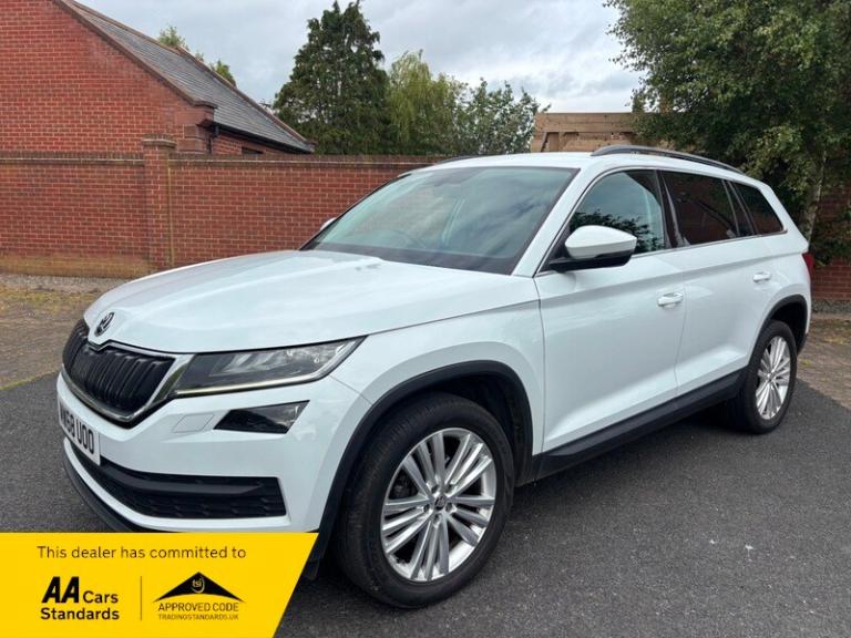 Skoda Kodiaq SE L TDI 4x4 AUTOMATIC LOVELY MACHINE IN WHITE 1/2 LEATHER