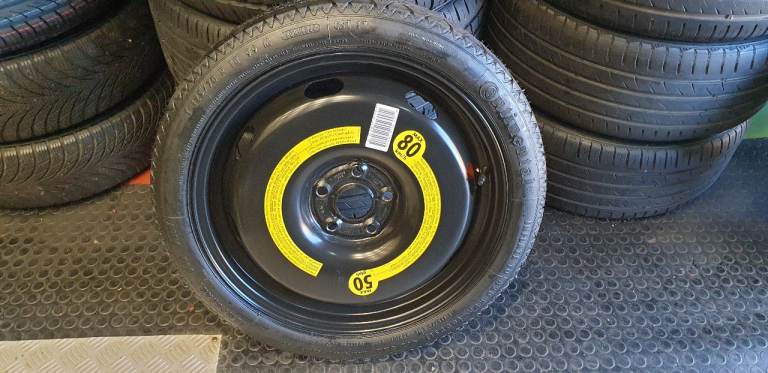 Audi VW Skoda Seat Space Saver Spare Wheel T125 70 18 Continental PCD 5 x 112