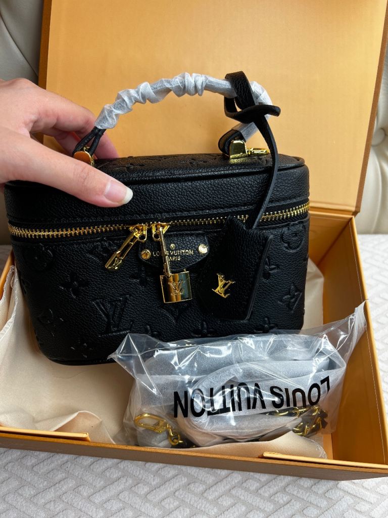 Vanity PM Bag – Brand New, Black Leather