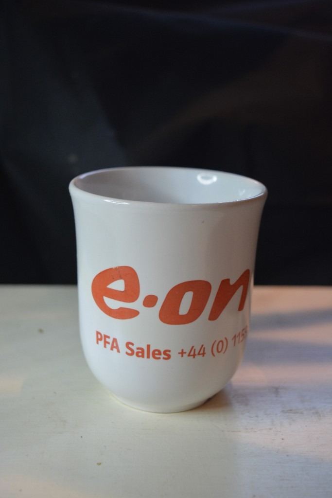 E-ON ADVERTISING CERAMIC PROMO MUG