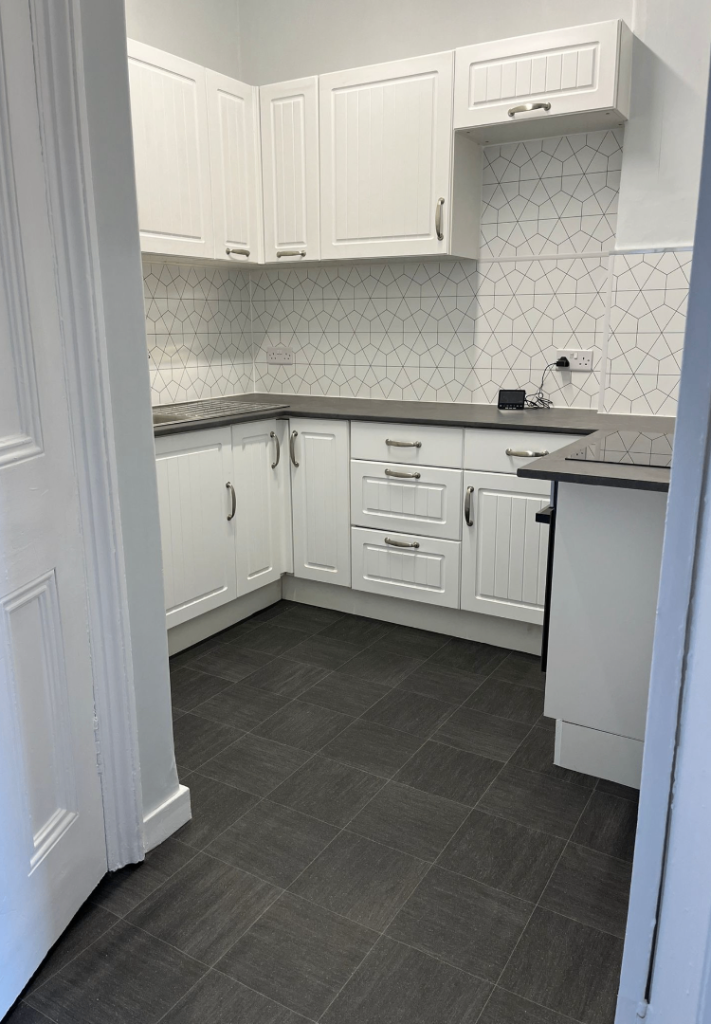 One bed UNFURNISHED flat for rent in Halmyre Street, Edinburgh, EH6. 