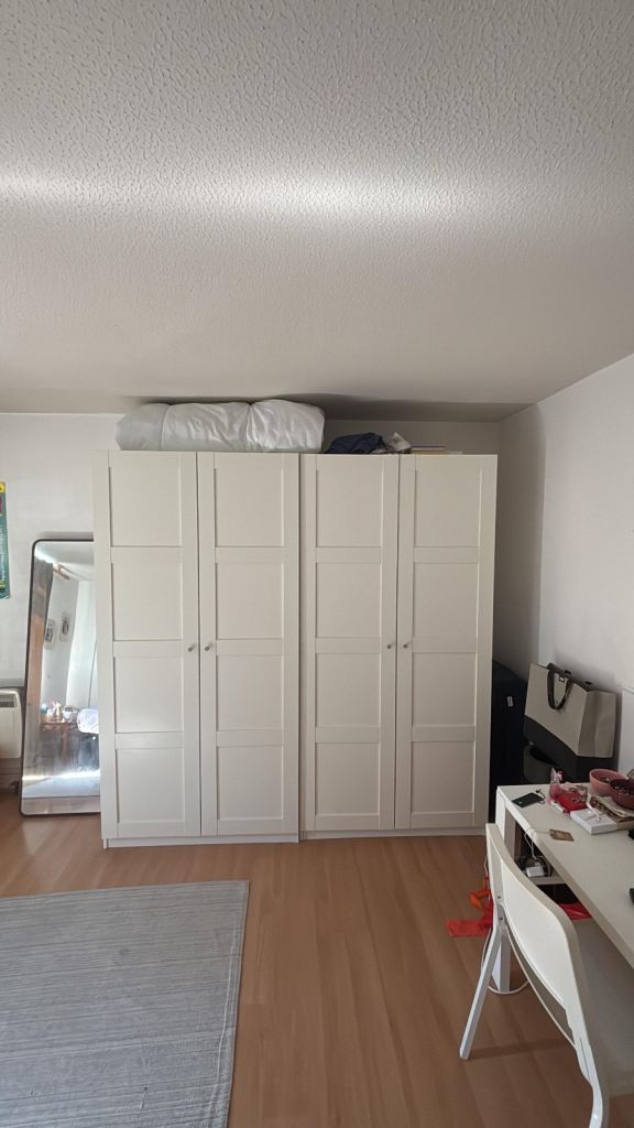 IKEA Double pax wardrobe , fully equipped 