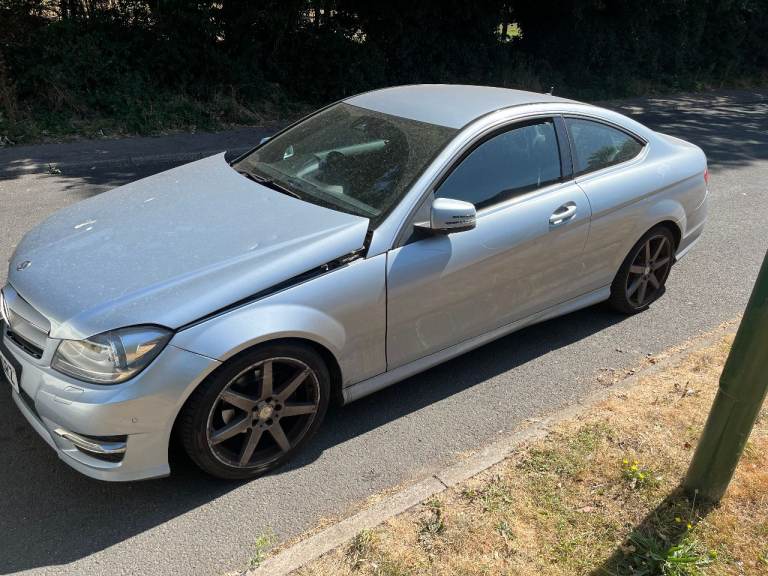 Mercedes C180 AMG Sport Coupe AUTO – 2012 – DAMAGED/REPAIR PROJECT – 99K