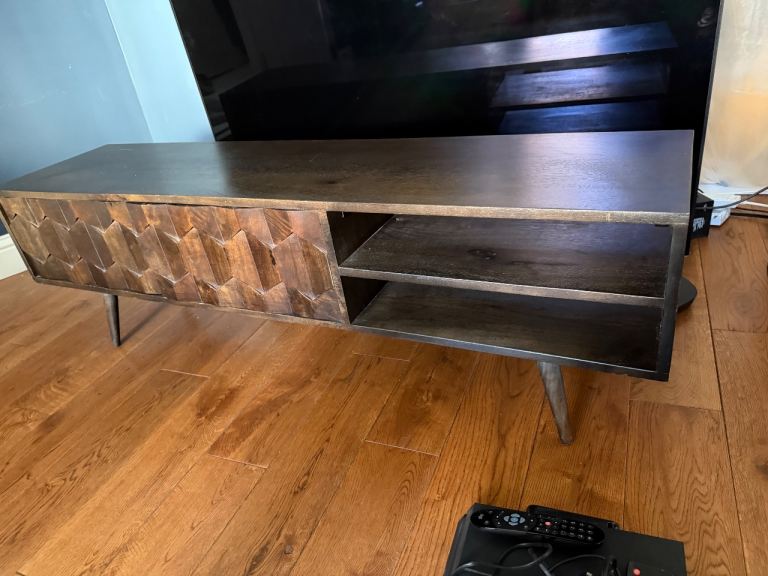 Swoon Editions Zabel Tv Media Unit Cabinet Mango Wood Like L Terning