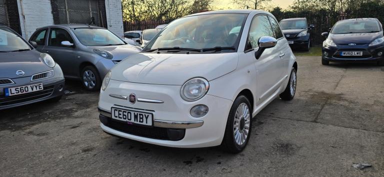 2010 Fiat 500 1.2 Lounge 3dr [Start Stop] HATCHBACK Petrol Manual