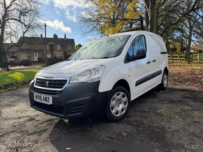 Peugeot, PARTNER, Panel Van, 2016, Manual, 1560 (cc)