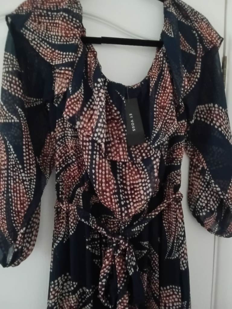 Ladies navy dress size 16...new