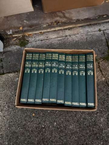 Purnell The New English Encyclopaedia Complete Set 1-12 – Good