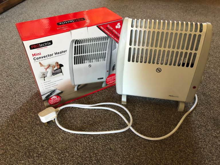 Heater - Prolectrix Mini Convector Heater.  AS NEW