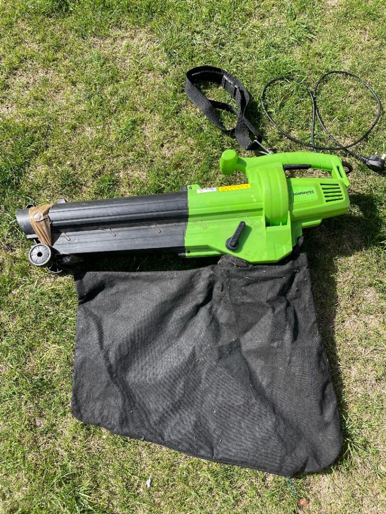 Gardentec Leaf Blower and Vacuum with Bag – Good Working Order
