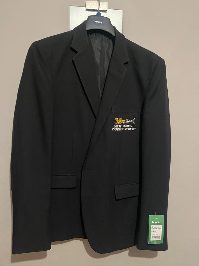 Great Yarmouth charter academy blazer size 40 in chest