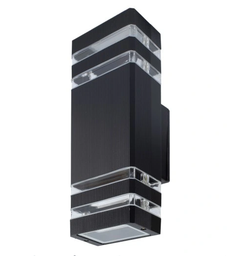 2 Way Outdoor Feature Wall Light Lantern Up Down for GU10 LED IP65 – DARK GREY