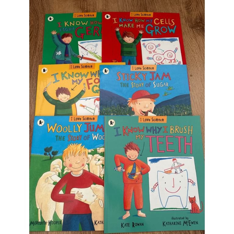 image for I Love Science - 6 book collection for kids