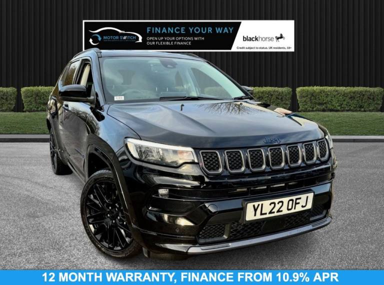 2022 22 JEEP COMPASS 1.3 GSE T4 11.4KWH S SUV 5DR PETROL PLUG-IN HYBRID AUTO 4XE