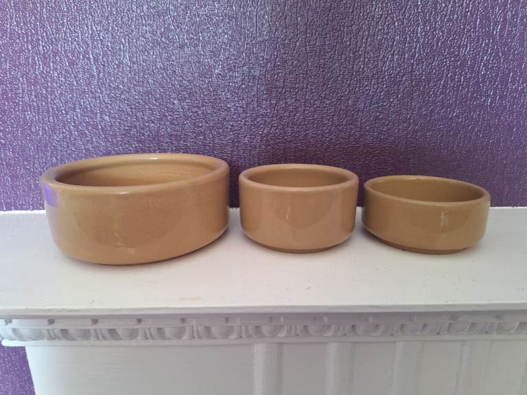 Ceramic pet bowls 