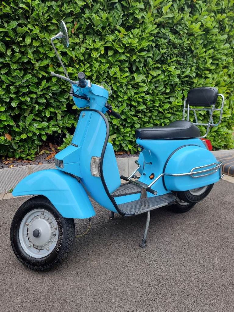 ​LML Star 125 Deluxe - Custom Sky Blue Respray - Vespa Upgrades - Showroom Look!