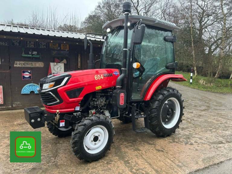 2026 60hp CAPTOK CK604 4X4 COMPACT TRACTOR FULL CAB WITH AIR CON SEE VIDEO