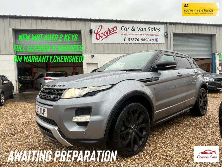 2013 Land Rover Range Rover Evoque 2.2 SD4 Dynamic 5dr Auto SUV Diesel Automatic
