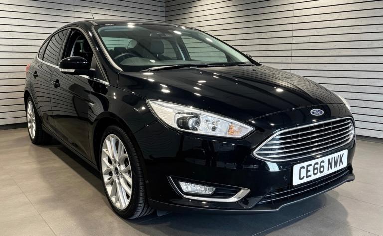 2016 Ford Focus 1.0 EcoBoost 125 Titanium X 5dr HATCHBACK Petrol Manual