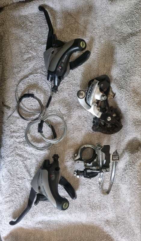 Bike Bicycle Gear Shifters Shimano Altus Silver