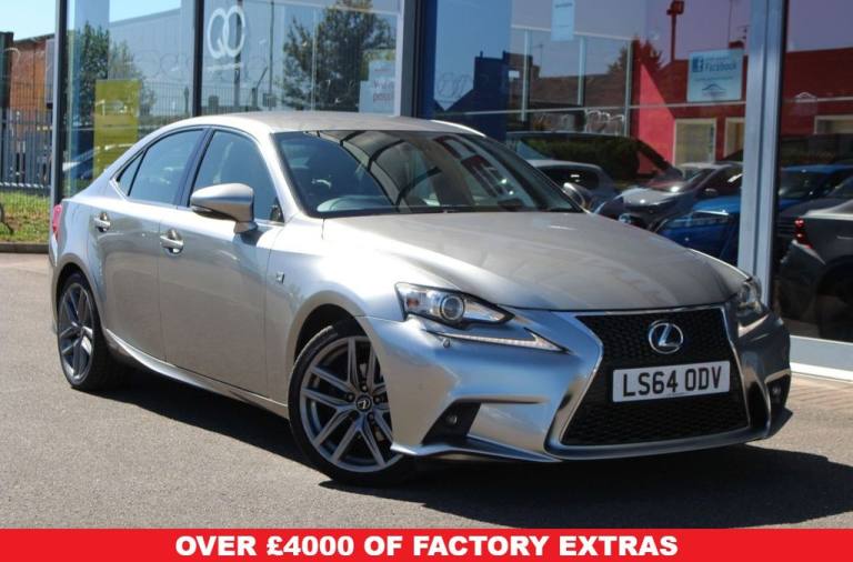 2014 64 LEXUS IS 2.5 300H F SPORT SALOON 4DR PETROL HYBRID E-CVT EURO 5 (S/S) (2