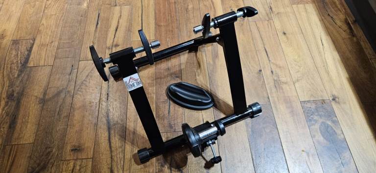 Homcom turbo trainer - space saving