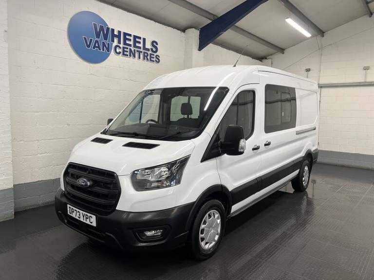 2024 Ford Transit 2.0 350 EcoBlue Trend Crew Van Double Cab 5dr Diesel Manual L3 H2 Euro 6 (s Com...