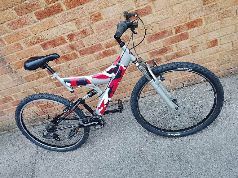 Adult Full Suspension Mountain Bike.