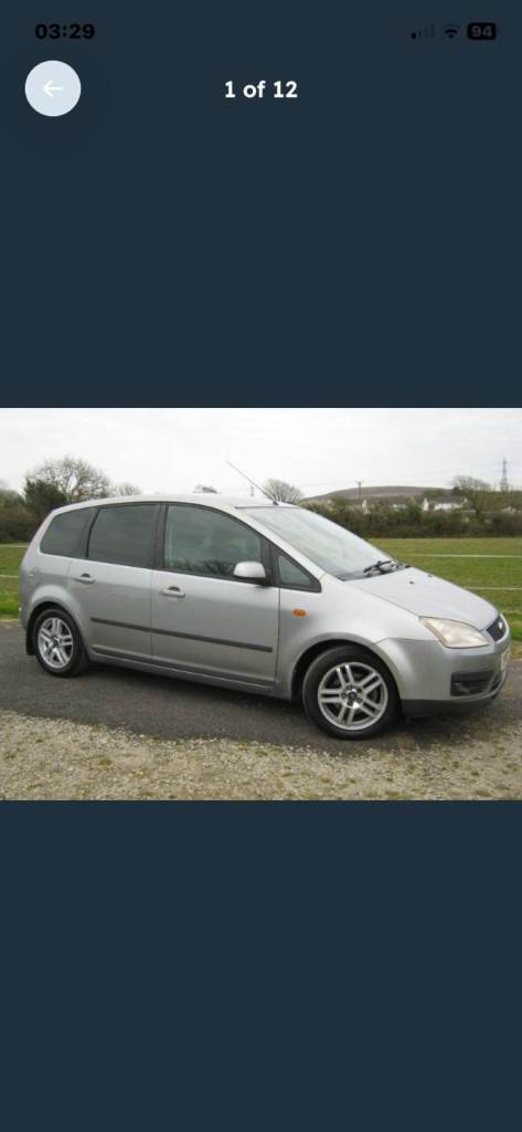 Ford, FOCUS C-MAX, MPV, 2004, Manual, 1798 (cc), 5 doors