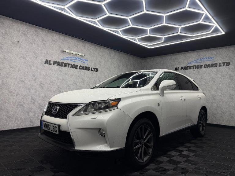 2015 Lexus RX 3.5 450h V6 F Sport CVT 4WD Euro 5 (s/s) 5dr ESTATE Petrol/Electric Hybrid Automatic
