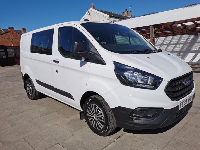 FORD TRANSIT CUSTOM 2.0 300 EcoBlue Leader 300 l1 DOUBLE CAB CREW VAN 2019