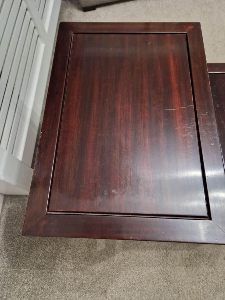 Nest of 4 Chinese Rosewood Tables