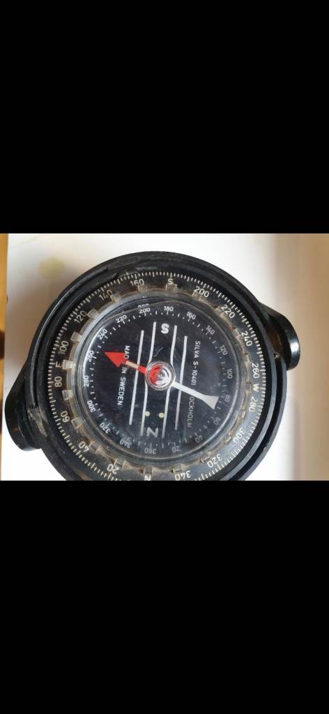 Silva S-10401 Marine Compass Made In Stockholm Sweden