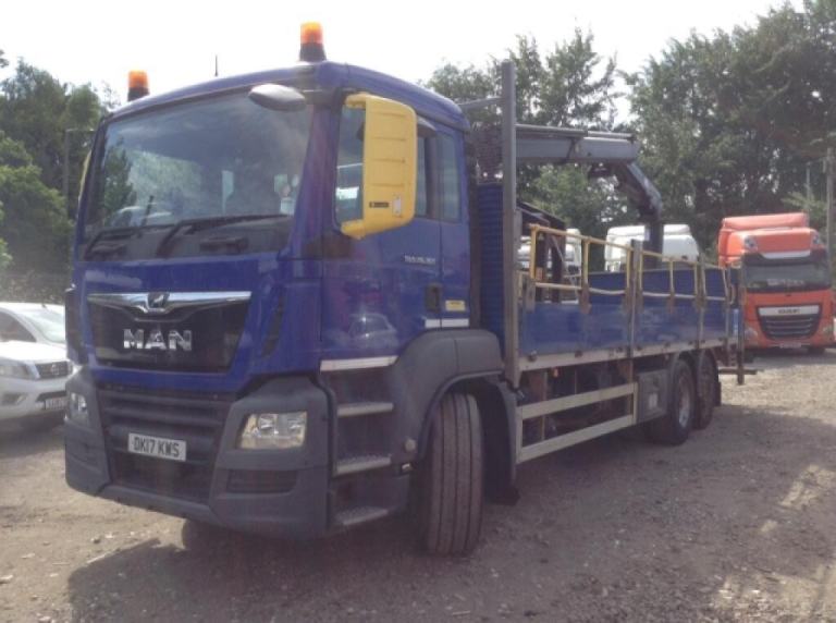 2017 (17) MAN TGS DIESEL DROPSIDE 10.5 26.360 6X2-2 BL M