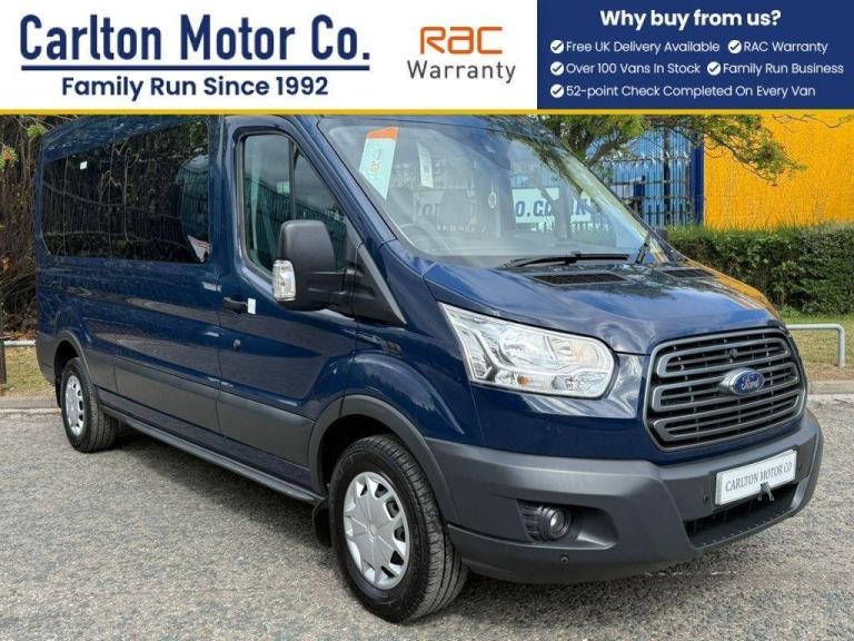 2018 Ford Transit 2.2 TDCi 410 HDT Trend L3 Minibus 15 Seater WAV Low Mileage   