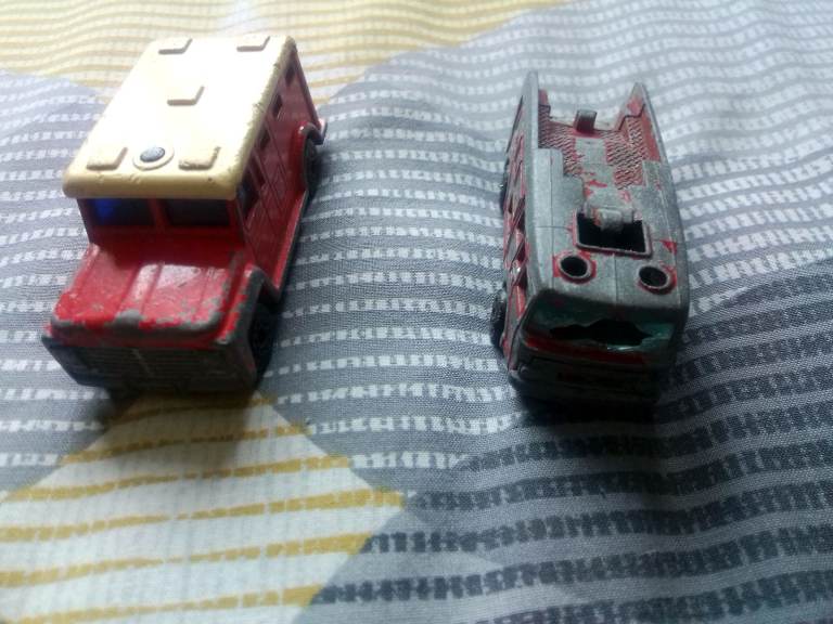 2 Vintage very collectable 1970s metal cars