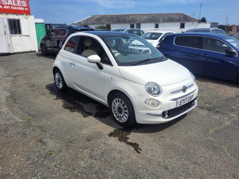 2017 Fiat 500 1.2 Lounge 3dr HATCHBACK Petrol Manual