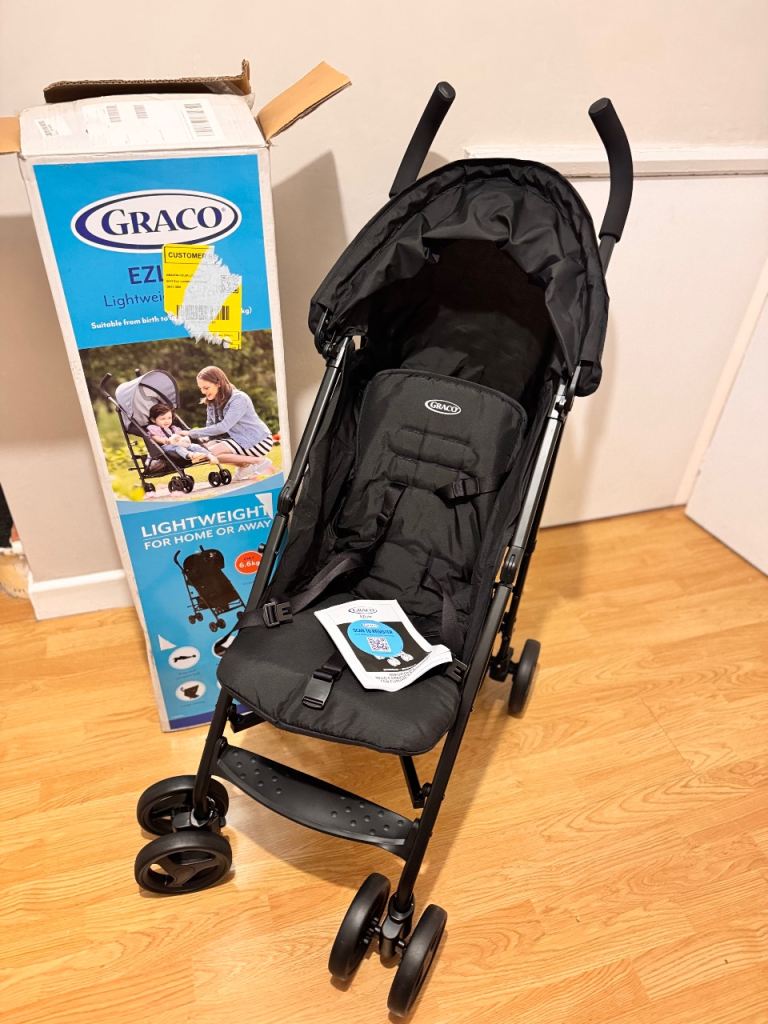 Graco EZLitE Lightweight Travel Stroller From birth to approx. 3 years (0-15kg)