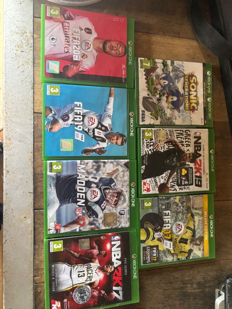 7 Xbox 1 games 
