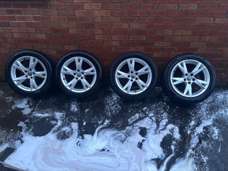 Genuine Audi 17” Alloy Wheels – 5x112 – Set of 4 with Tyres