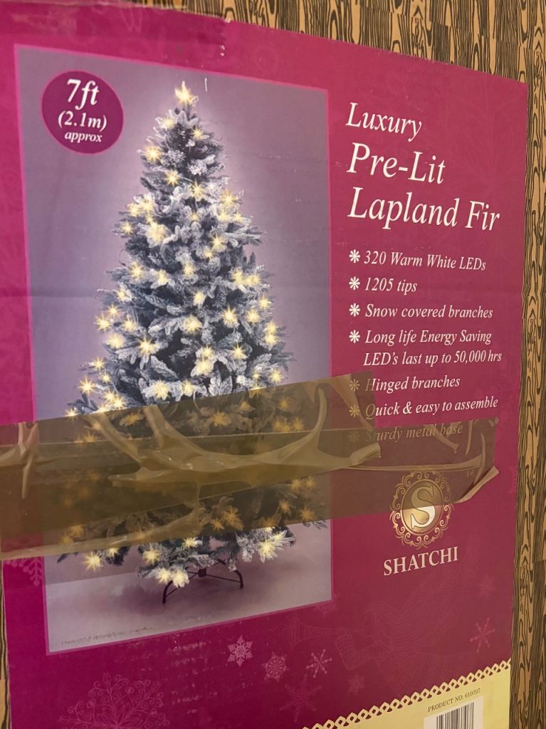 7ft Lapland Fir Christmas Tree 