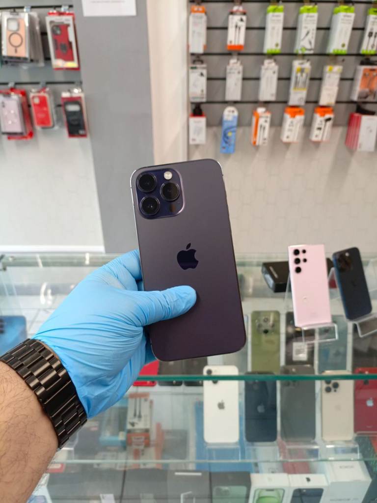 Apple iphone 14 pro max 128GB 86% BH DeepPurple ANYSIM Immaculate Condition Old Trafford Manchester