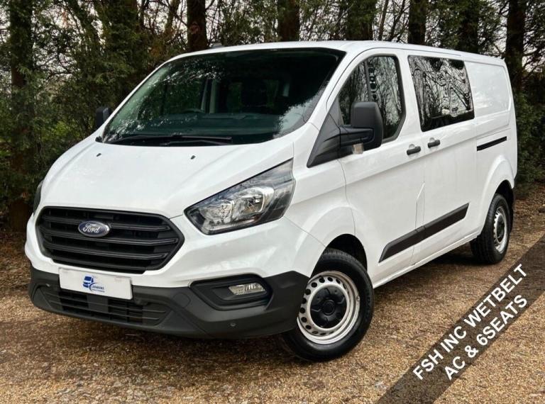 2020 FORD TRANSIT CUSTOM Leader LWB DCIV Crew Van 2.0TDCi 130PS 1 Owner FSH