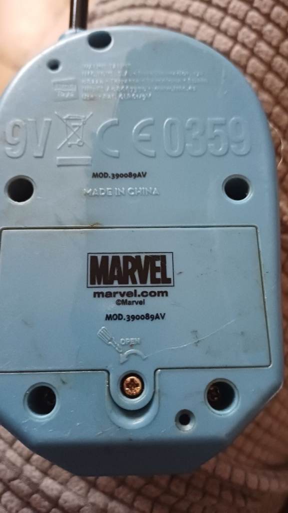 Avengers walkie talkies 