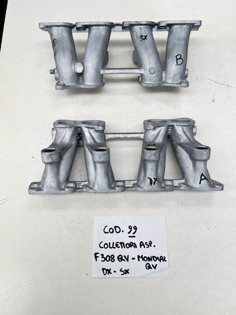 Intake manifolds Ferrari 308 Qv and Mondial Qv