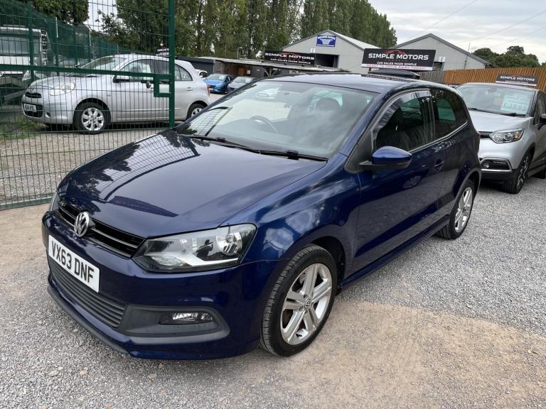 2013 Volkswagen Polo 1.2 TSI R-Line Hatchback 3dr Petrol Manual Euro 5 (105 ps) Hatchback Petrol ...