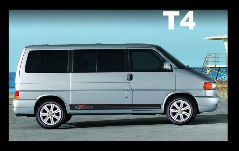 VW T4 ALLOYS + TYRES FOR A TRANSPORTER VAN