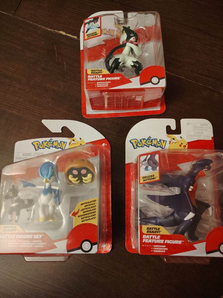 Pokémon figures new 